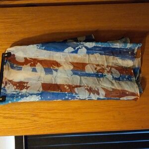 Floral print large scarf new with detached tag